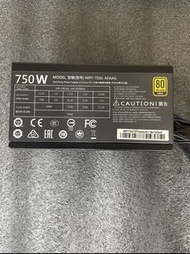750W電腦火牛：Cooler Master MPY-7501-AFAAG 電源供應器。（唔齊線）