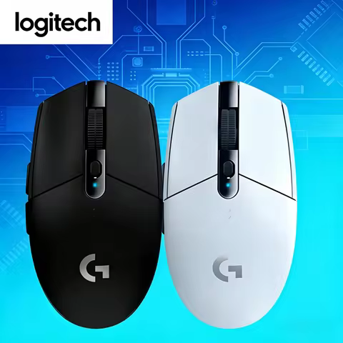 Logitech G304 Wireless Dual Mode Professional Esports Mouse, Purple Mouse, Blue Mouse, White Mouse, 