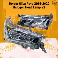 Toyota Hilux Revo Head Lamp V2 2016-2020 (Halogen)/ revo head lamp/ rocco head lamp