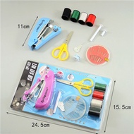 SS Sewing kit set with Portable Cordless Mini Hand-Held Sewing Machine