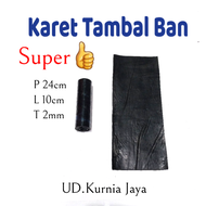 karet tambal ban ukuran 24x10x2mm karet tambal ban bakar