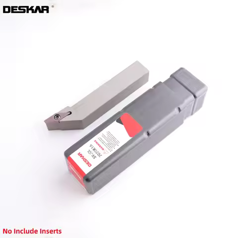 DESKAR SVJBR/L SVJCR/L 1212/1616/2020/2525 CNC Lathe Cutter External Turning Tool Holder For VCMT VB