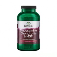 Supplements Higher Strength Glucosamine, Chondroitin & MSM Ta1let 240ct. 23876454245