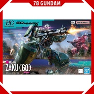 BANDAI HGGQ ZAKU (GQ) GUNDAM Model Kit GQuuuuuuX