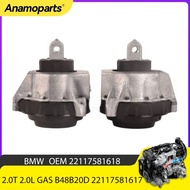Engine Part Left Right Trans Motor Mount set Fit 2.0 T L L4 Gas B48B20D B48B20C For 19-22 Brilliance