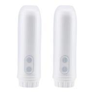 (LAWC) 2X Automatic Electric Bidet Sprayer Travel Shower Spray Travel Cleaning Portable-White