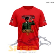 KATUN Ir.Soekarno's 80th Indonesian Independence Day Shirt, August 17, 2025, Short Sleeve, 24s Cotto