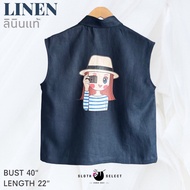 SLOTH SELECT…เสื้อลินินแท้100% ลายสกรีนน่ารัก พร้อมเที่ยว ผ้าดี ตัดเย็บดีค่ะ