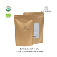 Araksa ชาเอิร์ลเกรย์ ออร์แกนิค ชาออแกนิค แบบบรรจุถุง 250กรัม/ Araksa Organic Earl Grey tea สำหรับ Ho