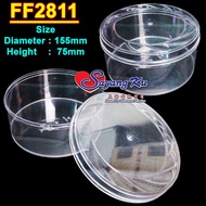 (24 Pcs) FF2811 PS Plastic Container / Food Storage / Bekas Kuih Cookies Box Chocolate Container Foo