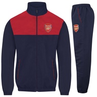 Arsenal Football Club Official Soccer Gift Mens Jacket & Pants Tracksuit Set