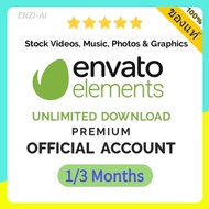 คนไทยขาย Envato Elements Premium Official [No VPN] [No disabled issues][ENZI-AI ]