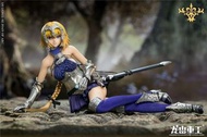 絕版 清貨 Logshanjinshu : 1/6 Joan of arc Die casting alloy SL2022-02 龍山重工 《聖女貞德》