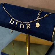 Dior迪奧合金logo項鍊  單品