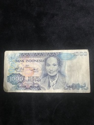 Uang Lama 1.000 Rupiah Tahun 1980