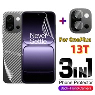 3in1 Front Back Full Cover Protection Tpu Hydrogel Film For OnePlus 13T 5G 2025 OnePlus13T 1+13T One