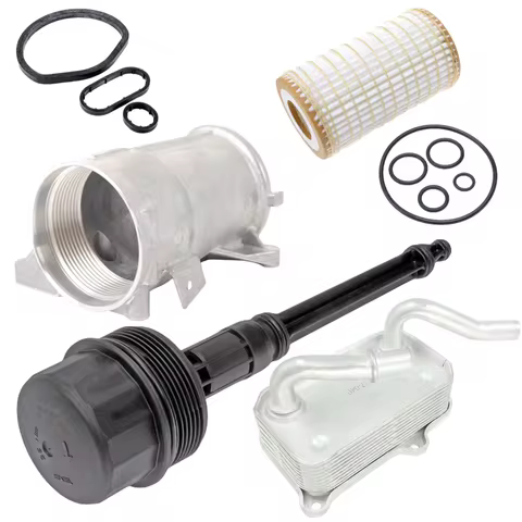 Engine Oil Filter Housing Oil Cooler Assembly For Mercedes Benz W202 W203 W208 W209 W210 W211 W463 W