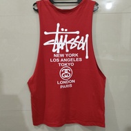Men's LOWCUT SINGLET/GYM STUSSY Sleeveless Top Men