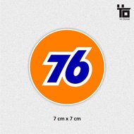 STICKER 76 VESPA/MOTORCYCLE STICKER/ UNION STICKER