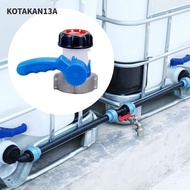 KOTAKAN13A Male Export Butterfly Valve Switch, 75mm Liters 62mm To 1000L Container IBC Tank Tap Pipe
