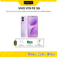 VIVO V70 FE 5G SMARTPHONE (8GB RAM+256GB ROM) / (12GB RAM+256GB ROM) | ORIGINAL VIVO MALAYSIA