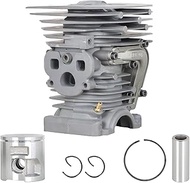 LiGuVCY Cylinder Head Piston Kit 47MM Replacement for Husqvarna 455 455 Rancher455E 460 460 Rancher 