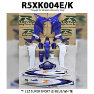 Cover Set Rapido Y125Z Yamaha Super Sport (3) Purple Blue Color Y125 125Z Biru Ungu 125 Z / Accessor