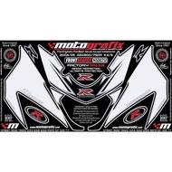 モトグラフィックス NS007U ボディパッド Front スズキ GSX-R600/750 MT-NS007U