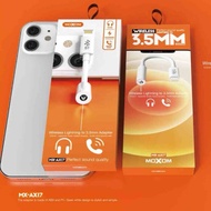 MOXOM Audio Adapter Earphone Adapter Audio Jack Adapter Gaming Adapter AKAX17 Audio Adapter 3.5 mm A