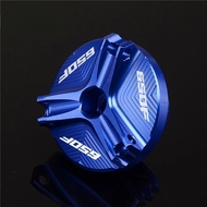 ฝาครอบปลั๊กเครื่องบรรจุน้ำมันเครื่องยนต์มอเตอร์ไซค์สำหรับ Honda CB650F CBR650F CB 650F CBR 650F 2015