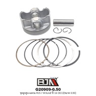 G20909-0.50 Piston Set + Ring R15/M-SLAZ Year 16 [3C1] Size 0.50
