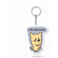 Keychain " dog meme"