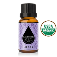 Tinh Dầu Oải Hương Lavender Essential Oil Heber Natural Life 100% Thiên Nhiên Nguyên Chất Cao Cấp Nh