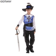 Boy Medieval Renaissance Prince King Warrior Role Play Knight Crusader Warriors Stage Performance Co