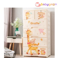 Baby Drawer Wardrobe Clothes Diaper Organizer 5/6 Layer Drawer