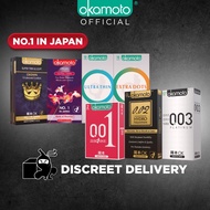 Okamoto Condoms - 001/002/003/0.01/0.02/0.03/OK Series Assorted Listing