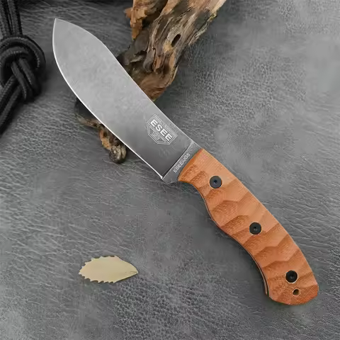 ESEE JG5 Hunting Full Tang Fixed Blade Outdoor Camping Jungle Knife D2 Blade G10 Handle Tactical Sur