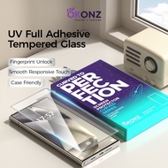 OKONZ S24 Ultra/S23 Ultra/S23/S23+/S22 Ultra/S21 Ultra/Note 20 Tempered Glass Screen Protector UV Ad
