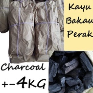 4KG+- ARANG KAYU API ORIGINAL KG DEW FOR COOKING/BBQ/ORKID/TANAMAN Mangrove Charcoal Arang Bakau CHARCOAL ARANG 火炭