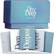 Daily Dopamine Dive Deep Conversation Cards - Get to Know Each Other Ice-Breaker | Deep & Meaningful