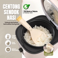 Magic Com Rice Scoop Non-Stick Magic Jar Straw Rice Spoon