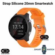 Strap Silicone 20Mm Aukey Smartwatch Sw-1P Sw-1S Sw-1 Silikon Tali Jam