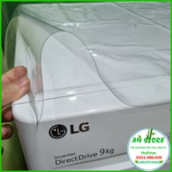 Flexible pvc Plastic Sheet Covers The Front Horizontal Load Cage Washing Machine 7 9 10 kg, Waterproof, Dustproof, Size 60cmx80cm