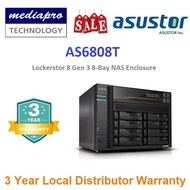 ASUSTOR AS6808T Lockerstor 8 Gen 3 8-Bay NAS Enclosure with Dual 10 Gigabit ports (Without HDD) - 3 
