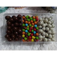 Chocolate package with 3 compartments CHOCOLATE MIX