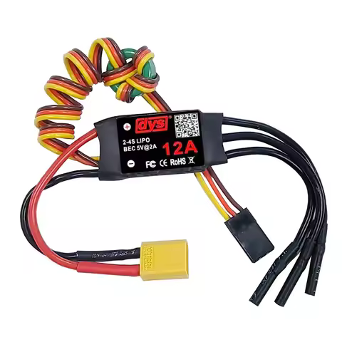 DYS 12A 20A 30A 40A 50A 60A 80A 100A 2-6S Brushless ESC With 5V/6A BEC For RC fixed-wing aircraft he