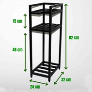 Mineral Water Rack Water Gallon Rack Stand Heavy Duty Water Container Rack Stand Water Dispenser Sta