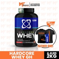 USN Hardcore Whey GH 2 kg - halal whey protein whey protein,-makanan tambahan Whey Protin