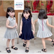 Set of 2 cotton dresses Sleeveless For babies 8-27kg COTTON MOTHER 98