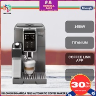 Delonghi ECAM370.95.T Dinamica Plus Coffee Machine Automatic Titanium 1450W 1.8L Coffee Link App EXA